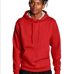 NWT Champion Men's Powerblend Fleece Hoodie, C Logo